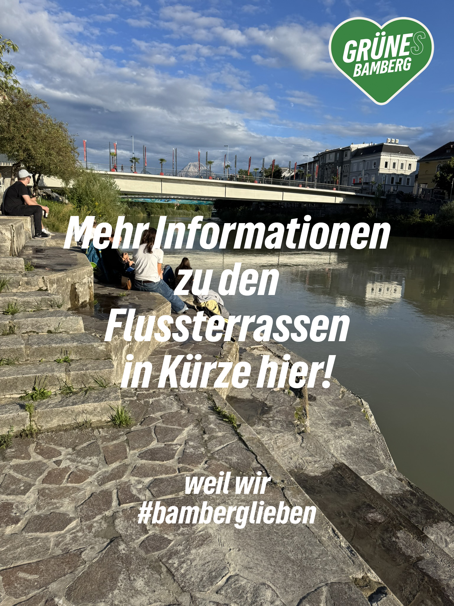 Mehr Informationen zu den Flussterrassen in Kürze